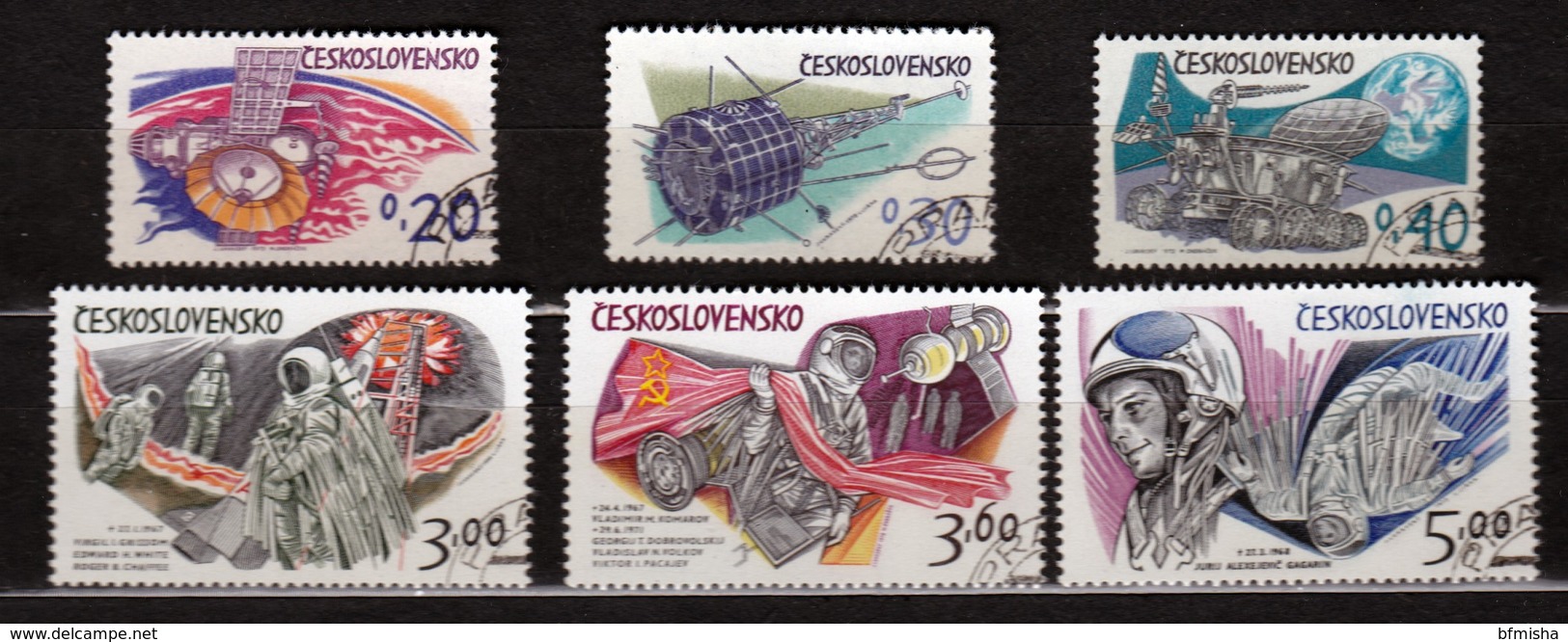 Czechoslovakia 1973 Mi 2132-2137 CTO - Europe