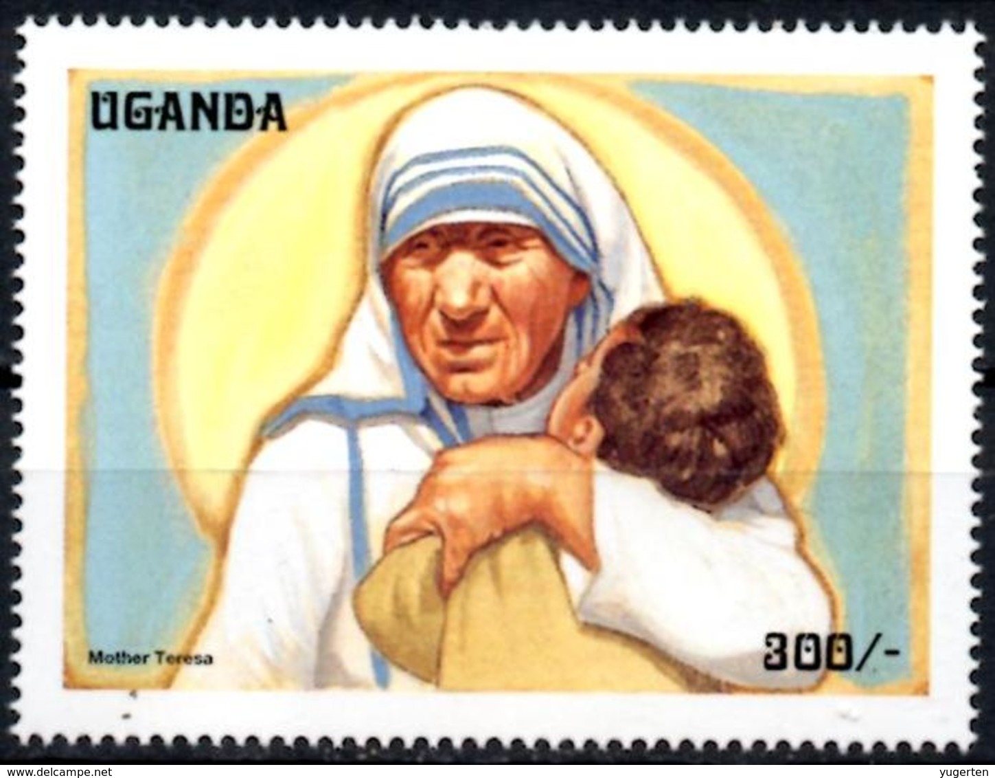 UGANDA OUGANDA 1v Mint Neuf MNH** - Mother Theresa - Teresa Enfance - Charity - Childhood Kindheit  Infancia Infanzia - Mère Teresa