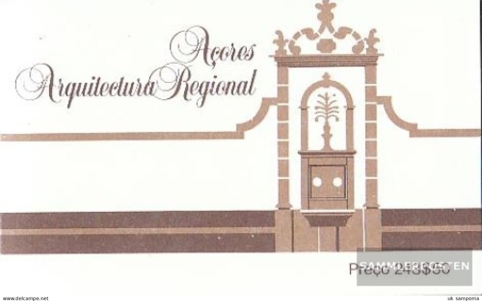 Portugal - Azores MH6 (complete Issue) Unmounted Mint / Never Hinged 1986 Architecture - Azores