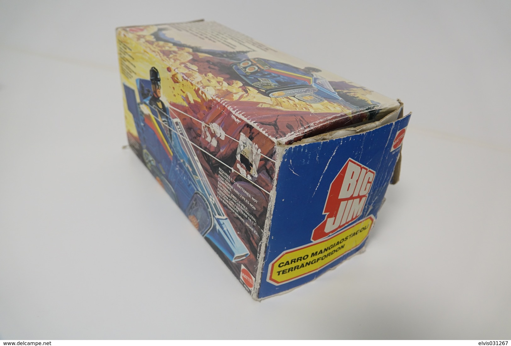 Vintage BIG JIM - ALL TERAIN VEHICLE -  with Original BOX - Mattel - Action Man
