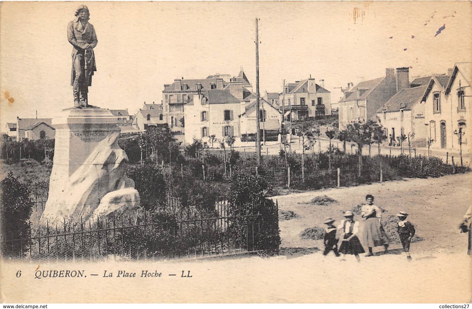 56-QUIBERON-LA PLACE HOCHE - Quiberon