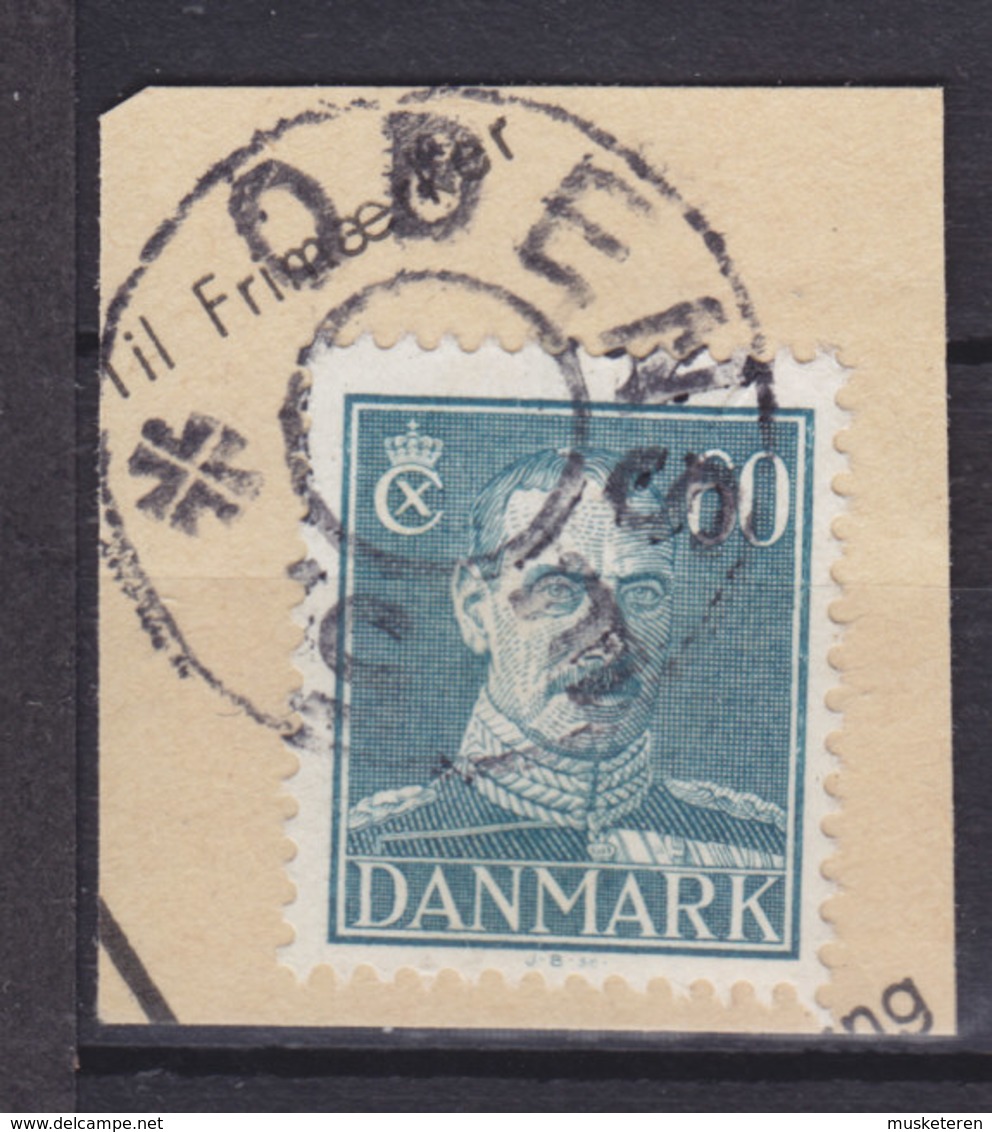 Denmark Mi. 277 Stjernestempel Star Cancel (0971) ODENSE 5. (Underlagt ODENSE) 60 Øre King Chr. X. Stamp - Gebruikt