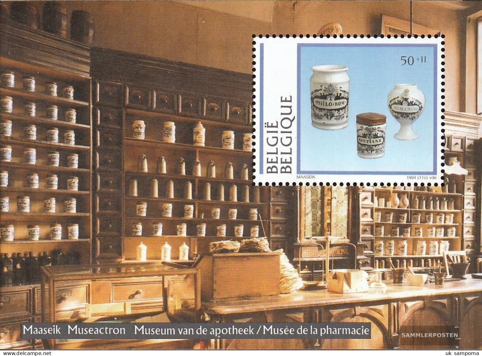 Belgium Block63 (complete Issue) Unmounted Mint / Never Hinged 1994 Museums - 1961-2001