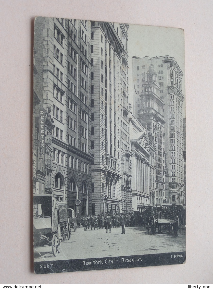 BROAD St. ( S & DT - 119395 ) Anno 19?? ( See Photo ) ! - Broadway