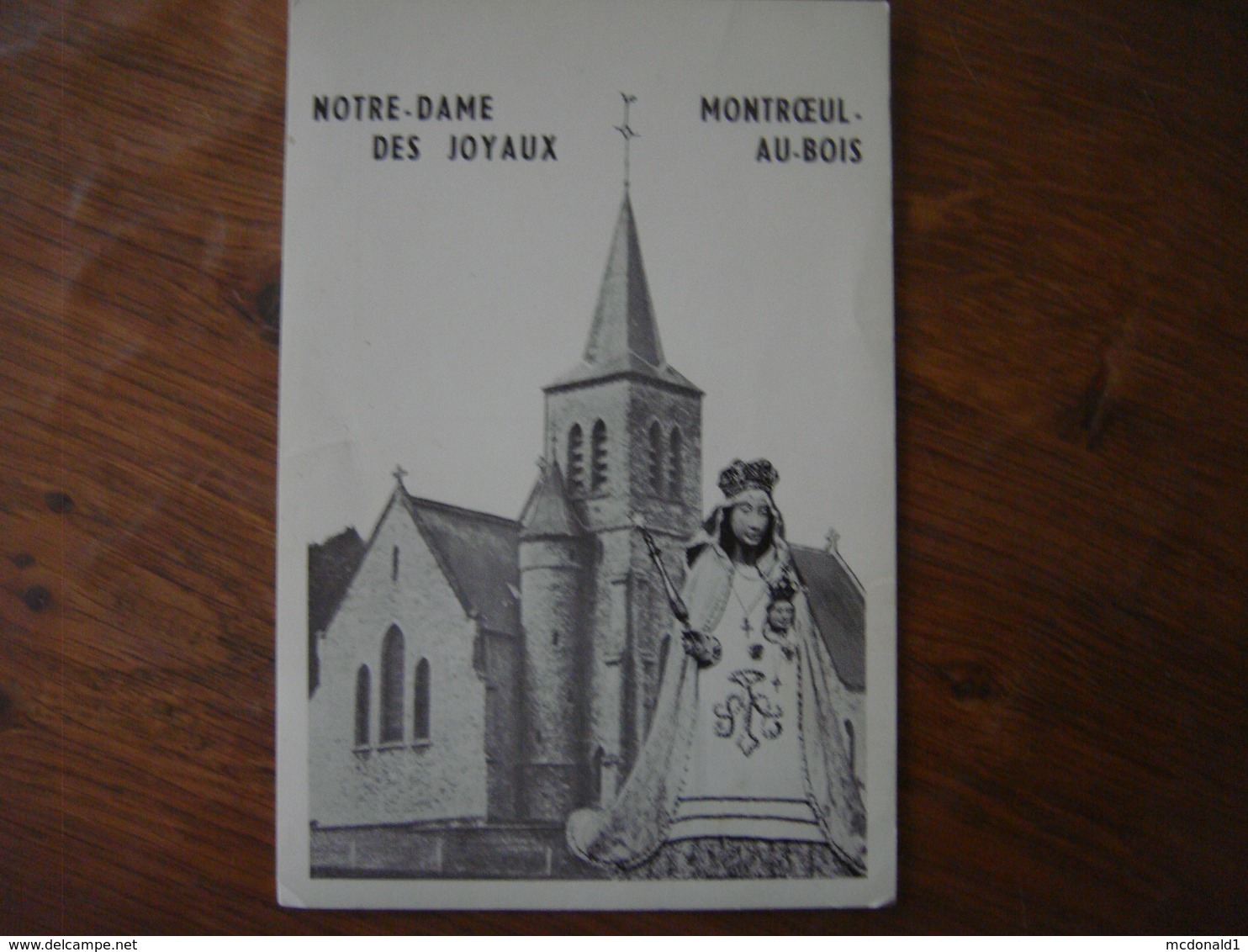 MONTROEUL - AU - BOIS ( Frasnes - Lez - Anvaing ) --- Notre Dame Des Joyaux - Frasnes-lez-Anvaing