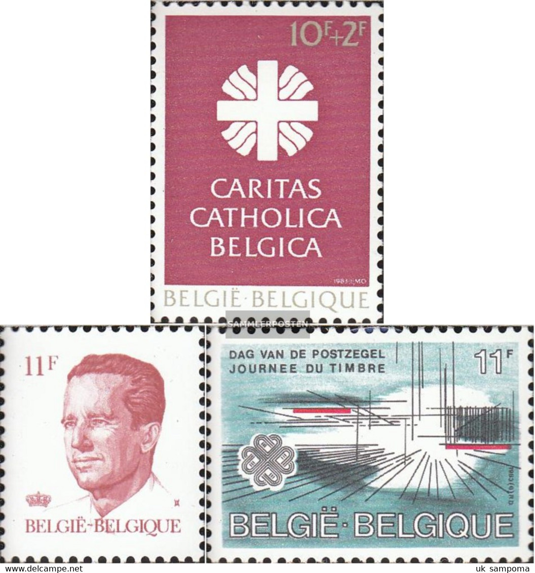 Belgium 2130,2137,2141 (complete Issue) Unmounted Mint / Never Hinged 1983 Caritas, Baudouin, Stamp - Unused Stamps