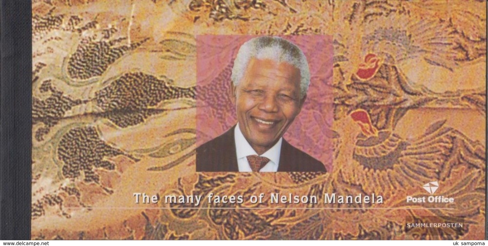 South Africa 1430-1439MH (complete Issue) Stamp Booklet Fine Used / Cancelled 2001 Nelson Mandela - Used Stamps