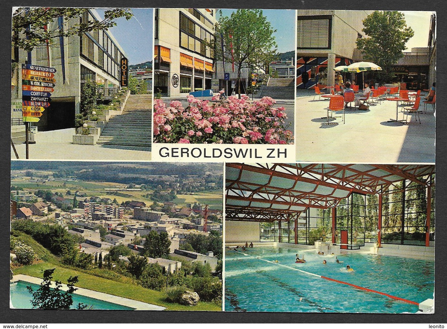 GEROLDSWIL ZH Dietikon Stempel Mach En Halt I Geroldswil 1980 - Dietikon