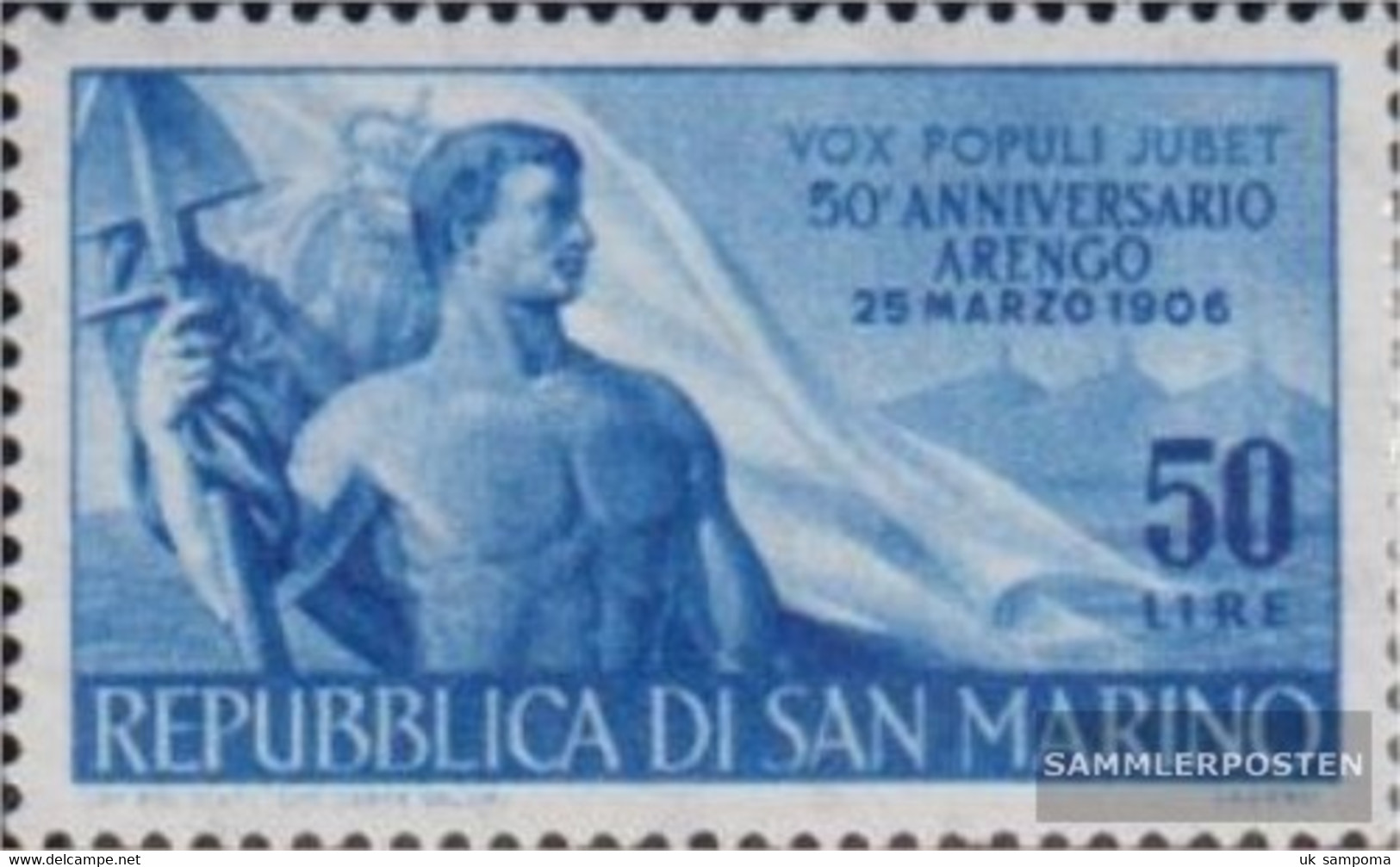 San Marino 545 Unmounted Mint / Never Hinged 1956 Winter Aid - Unused Stamps