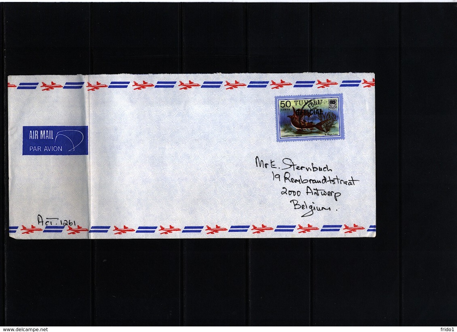 Tuvalu Interesting Airmail Letter - Tuvalu