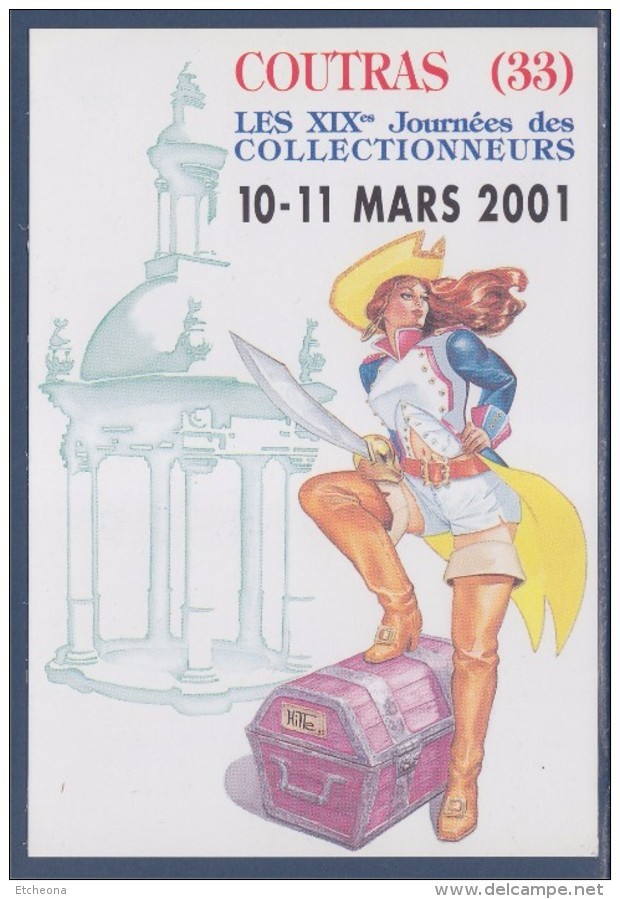 = XIXème Journées Des Collectionneurs 2001 Amicale Philatélique Cartophile De Coutras - Sammlerbörsen & Sammlerausstellungen