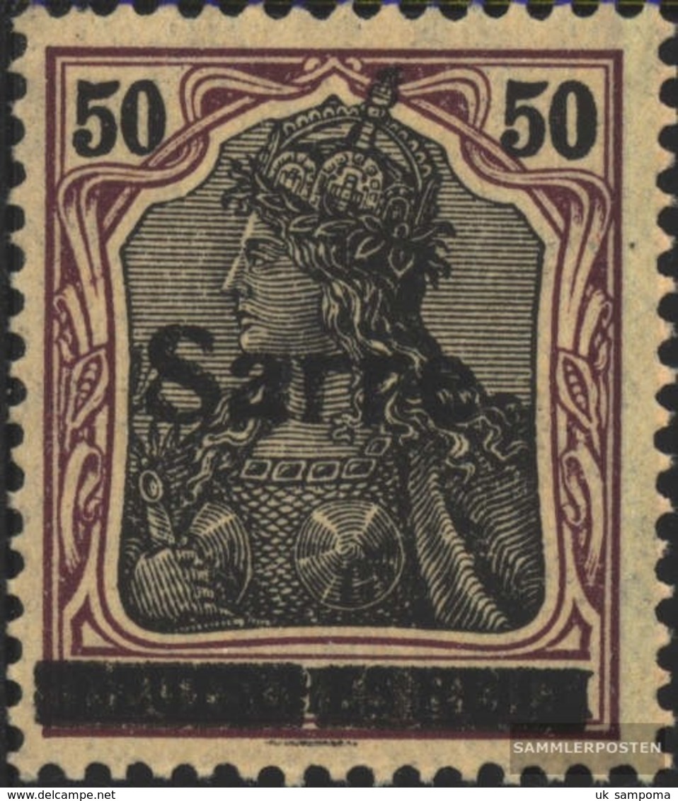 Saar 13x II With Hinge 1920 Germania - Unused Stamps