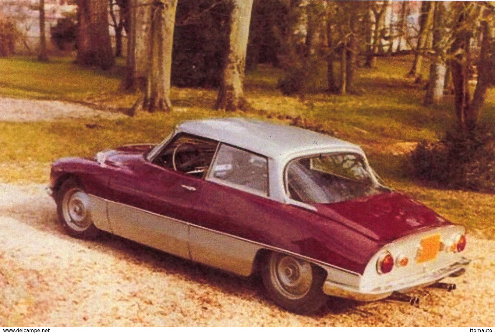 Citroen DS Coupé Par Pichon-Parat  -  15 X 10 Cms PHOTO - Turismo