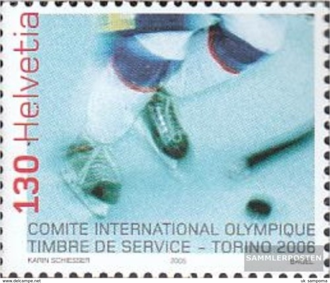 Switzerland IOC5 (complete Issue) Fine Used / Cancelled 2005 Olympics Winter Games - Other & Unclassified