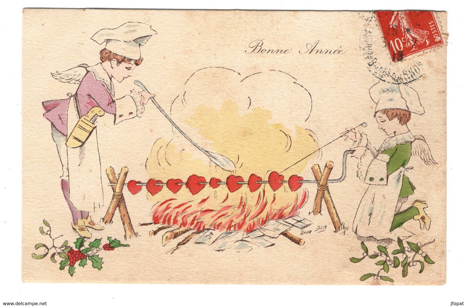 ILLUSTRATEURS Signés - SAGER Xavier, Cuisiniers D'Amour - Sager, Xavier