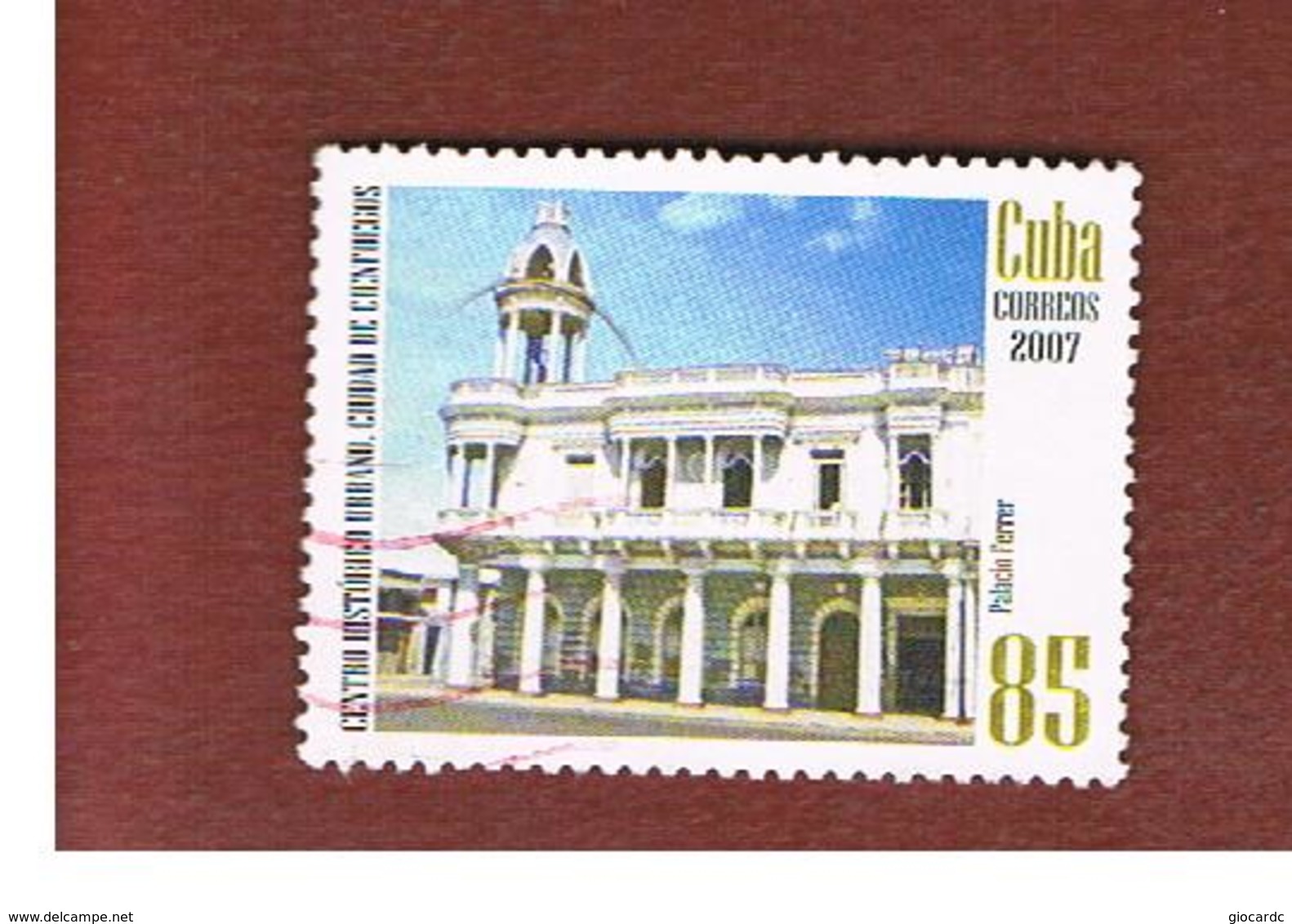 CUBA -  MI  4928 -  2007  CIENFUEGOS CITY: FERRER  BUILDING   - USED - Usados