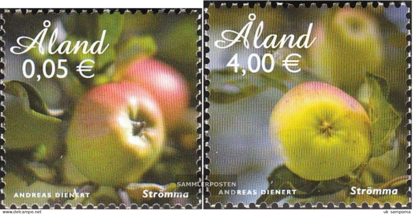 Finland - Aland 346-347 (complete Issue) Unmounted Mint / Never Hinged 2011 åland Apple - Aland