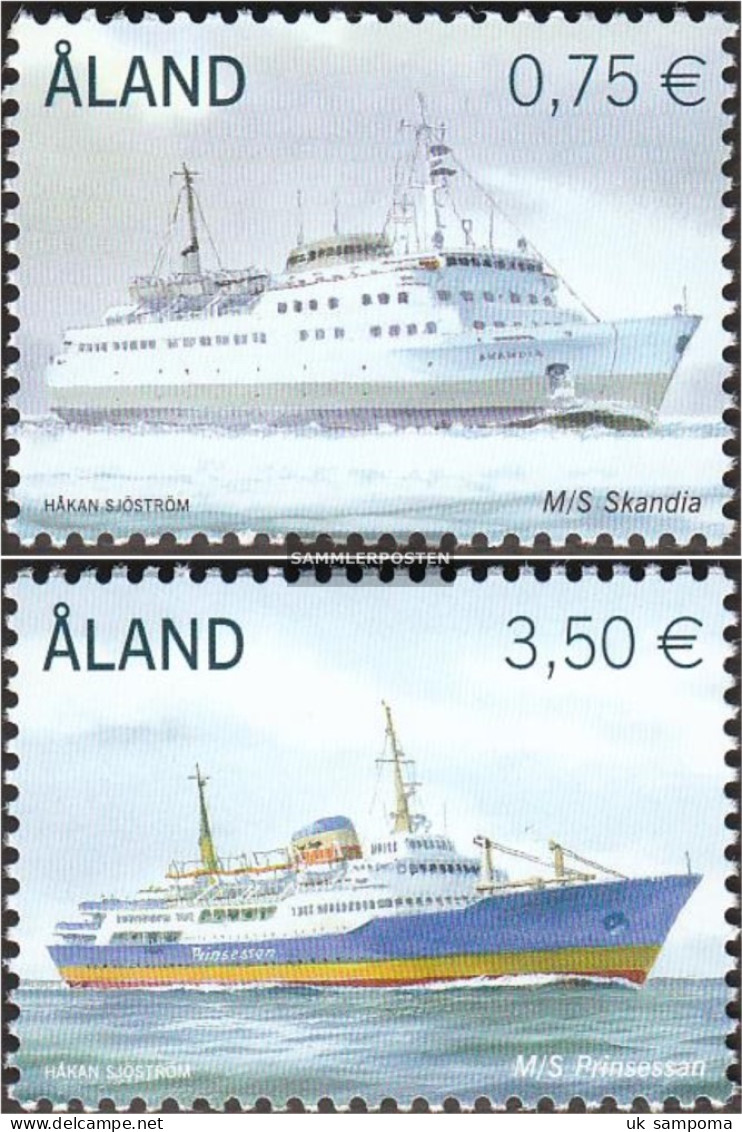 Finland - Aland 325-326 (complete Issue) Unmounted Mint / Never Hinged 2010 Fährschiffe - Aland