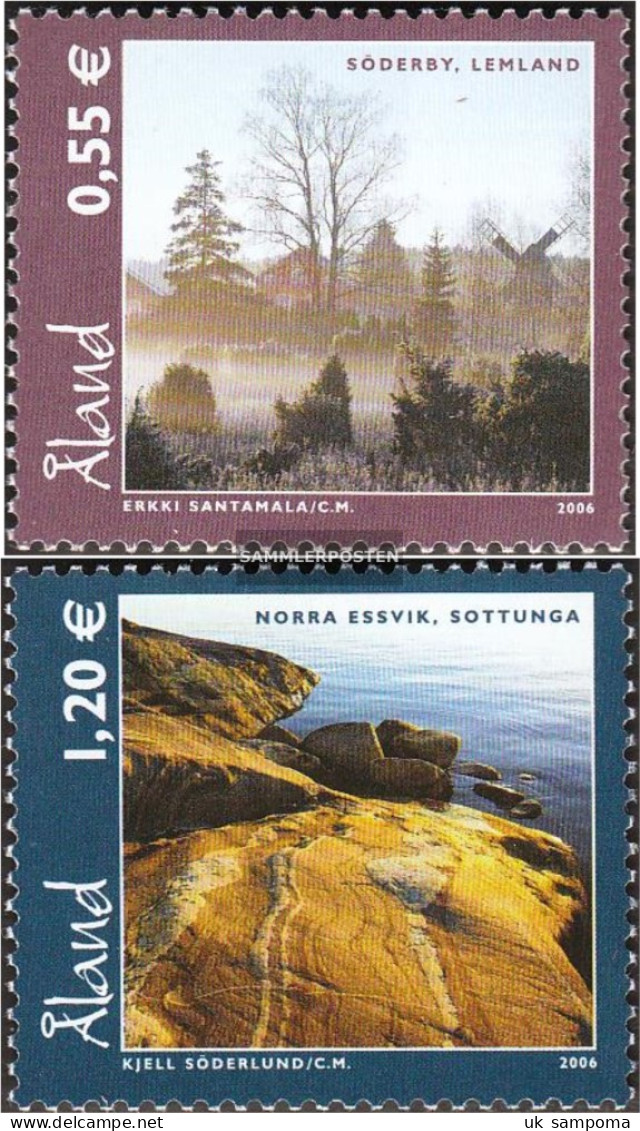 Finland - Aland 267-268 (complete Issue) Unmounted Mint / Never Hinged 2006 åland Landscapes - Aland