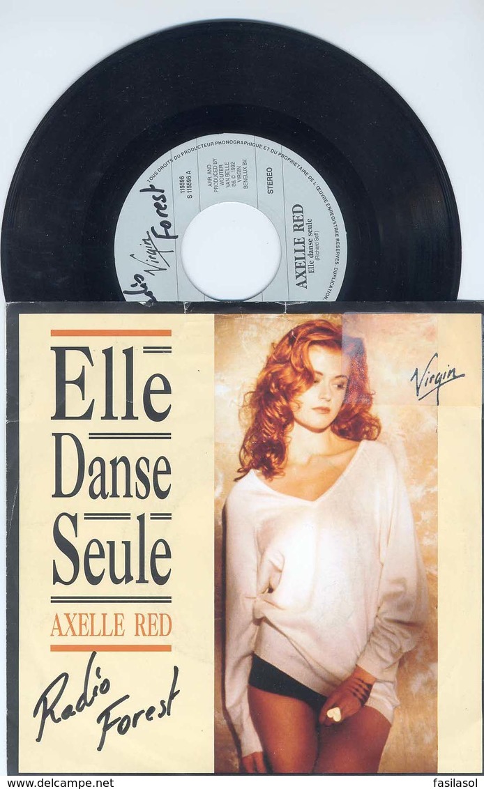 SP 45tours : AXELLE RED : Elle Danse Seule (1992) - Sonstige - Franz. Chansons