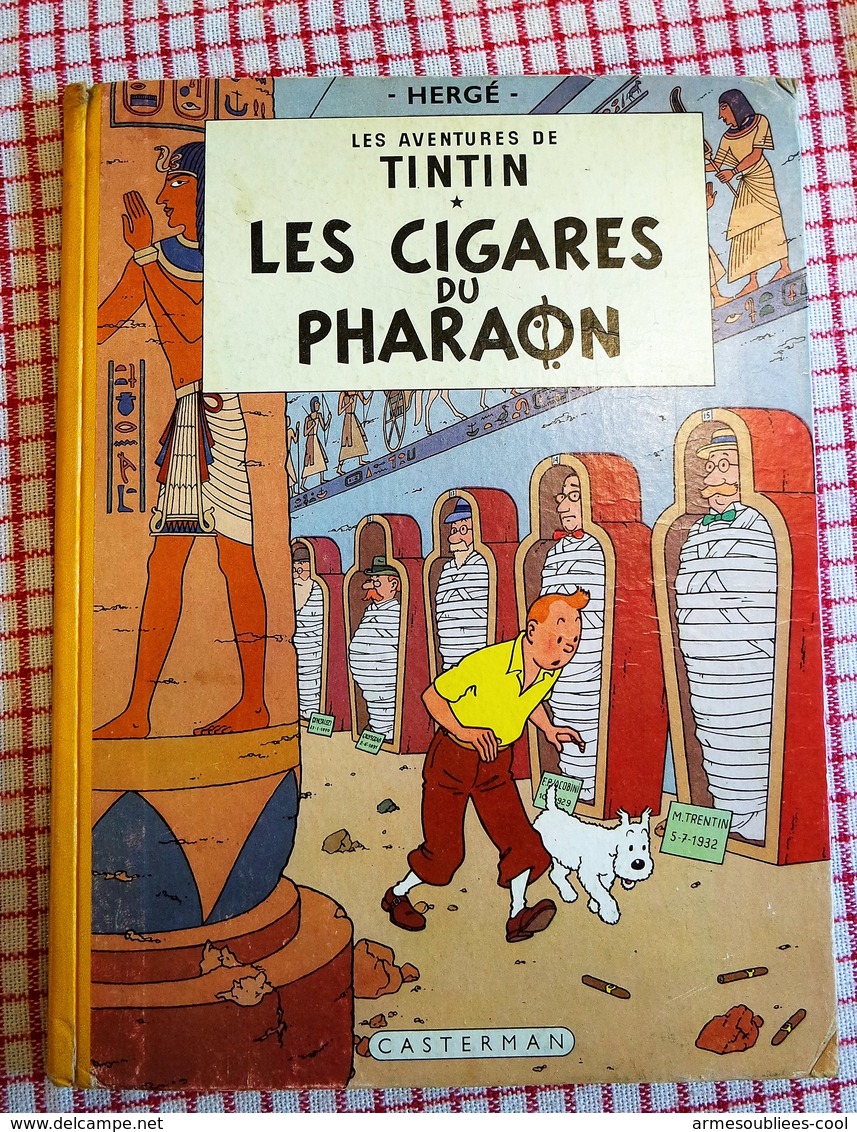 Les Cigares Du Pharaon - Tintin