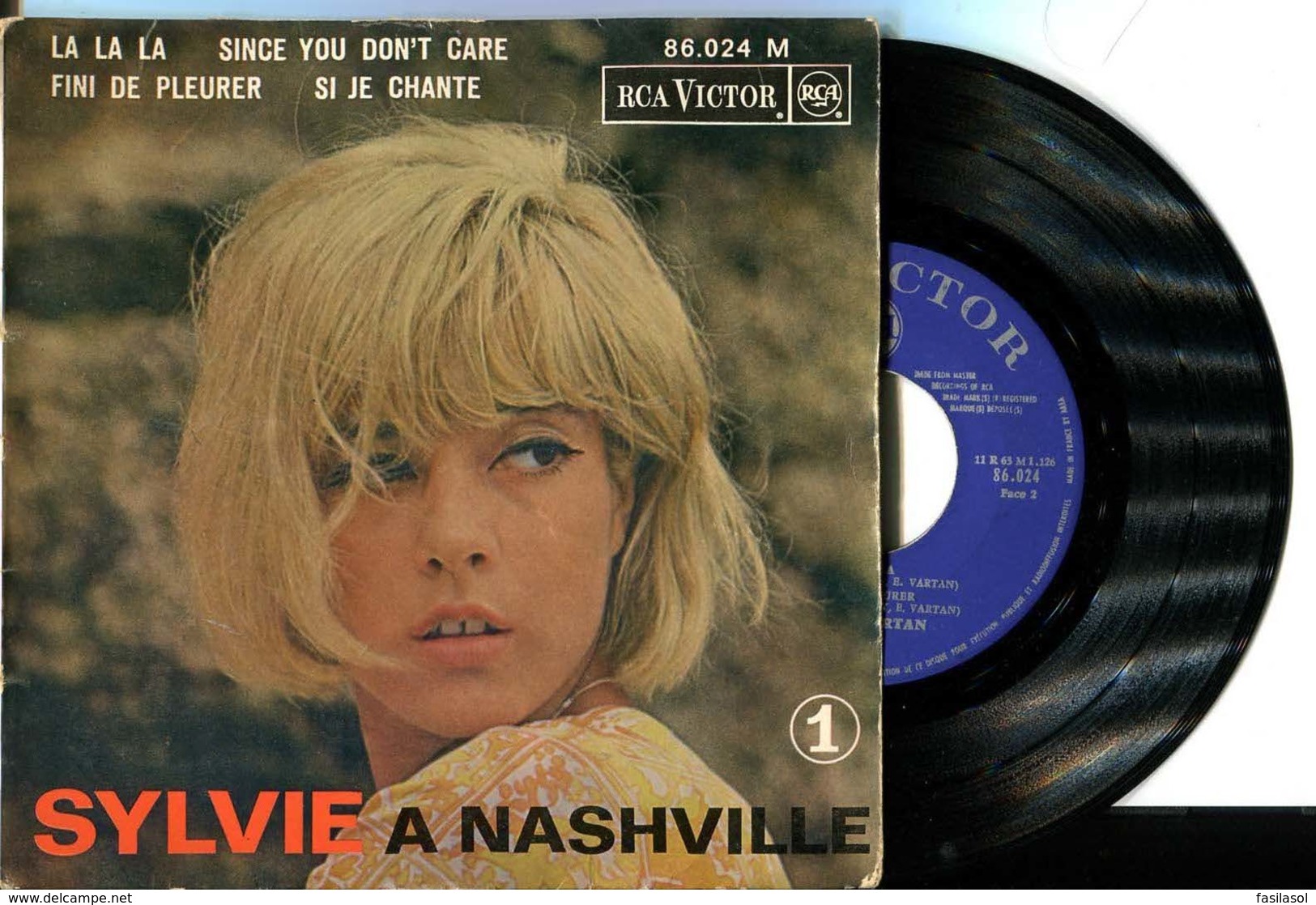 EP 45 : Sylvie Vartan à Nashville : Si Je Chante (1963) - Autres - Musique Française