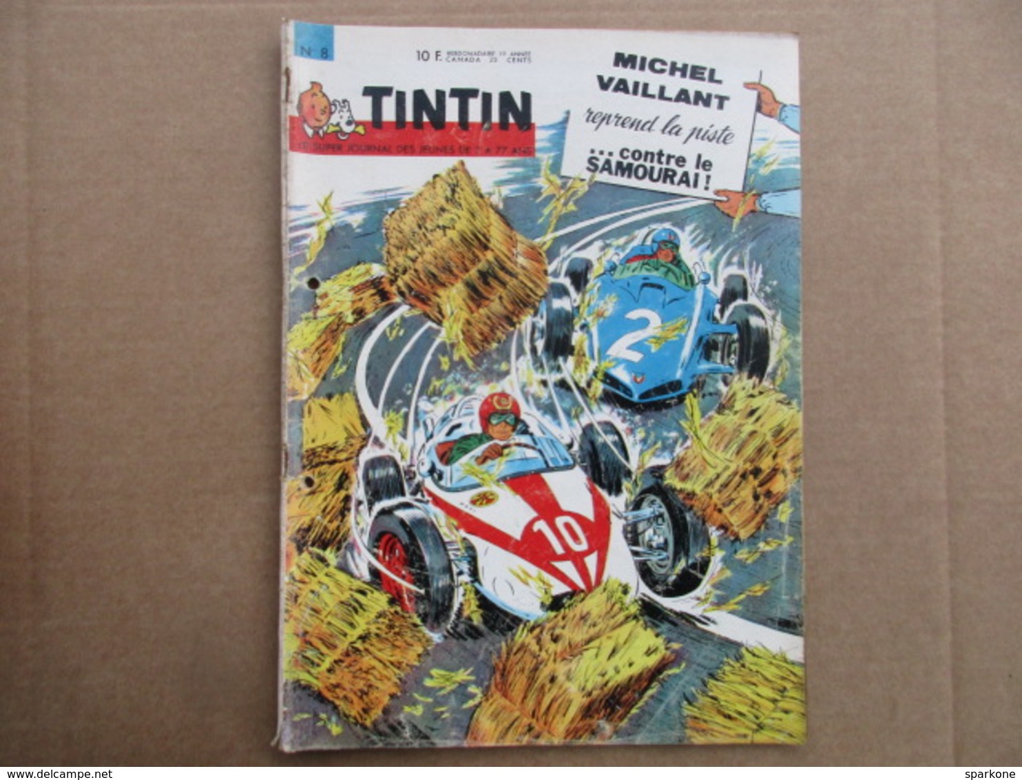 Tintin Le Super Journal Des Jeunes De 7 à 77 Ans  (N° 8 / 1964) 19° Année Édition Belge - Altri & Non Classificati