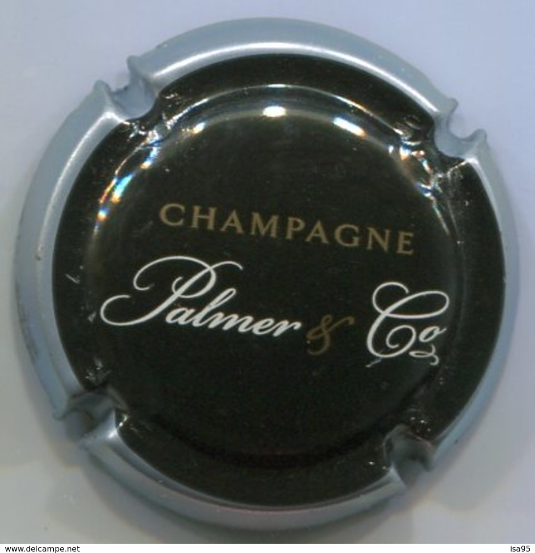 CAPSULE-CHAMPAGNE PALMER N°16a Noir Contour Gris - Palmer