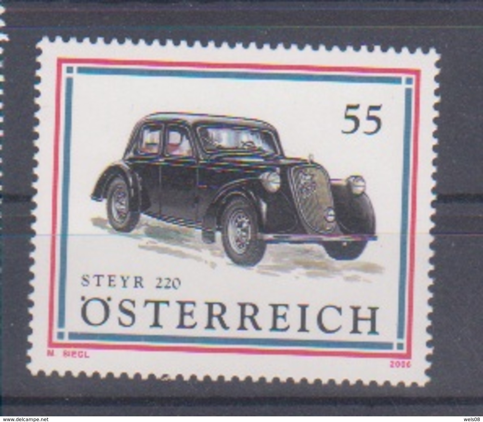 Österreich 2006: "Autos" Postfrisch (siehe Scan/Foto) - Ungebraucht