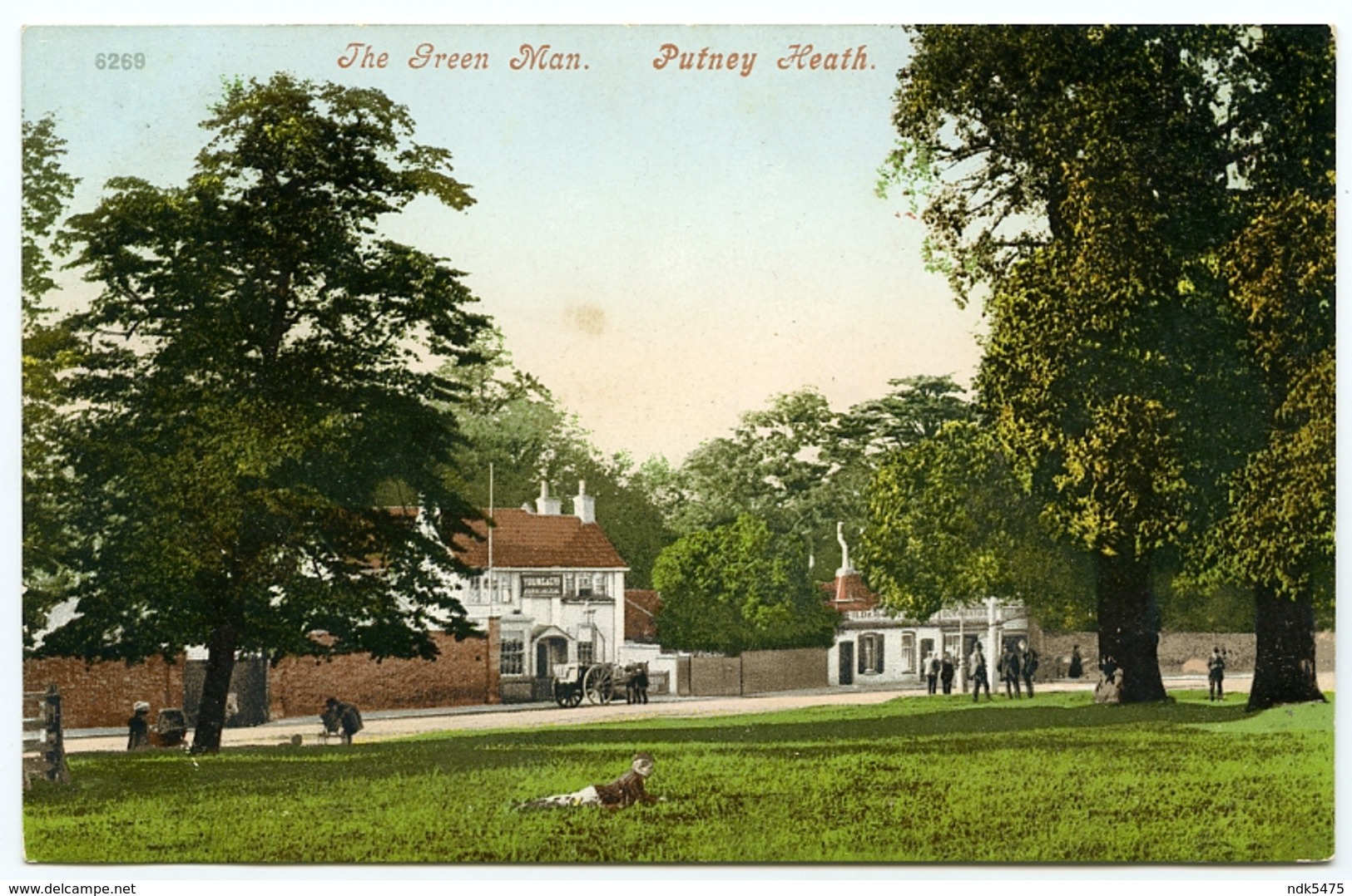 LONDON : PUTNEY HEATH - THE GREEN MAN - London Suburbs