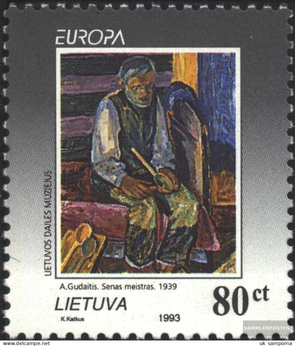 Lithuania 544 (complete Issue) Unmounted Mint / Never Hinged 1993 Art - Lithuania