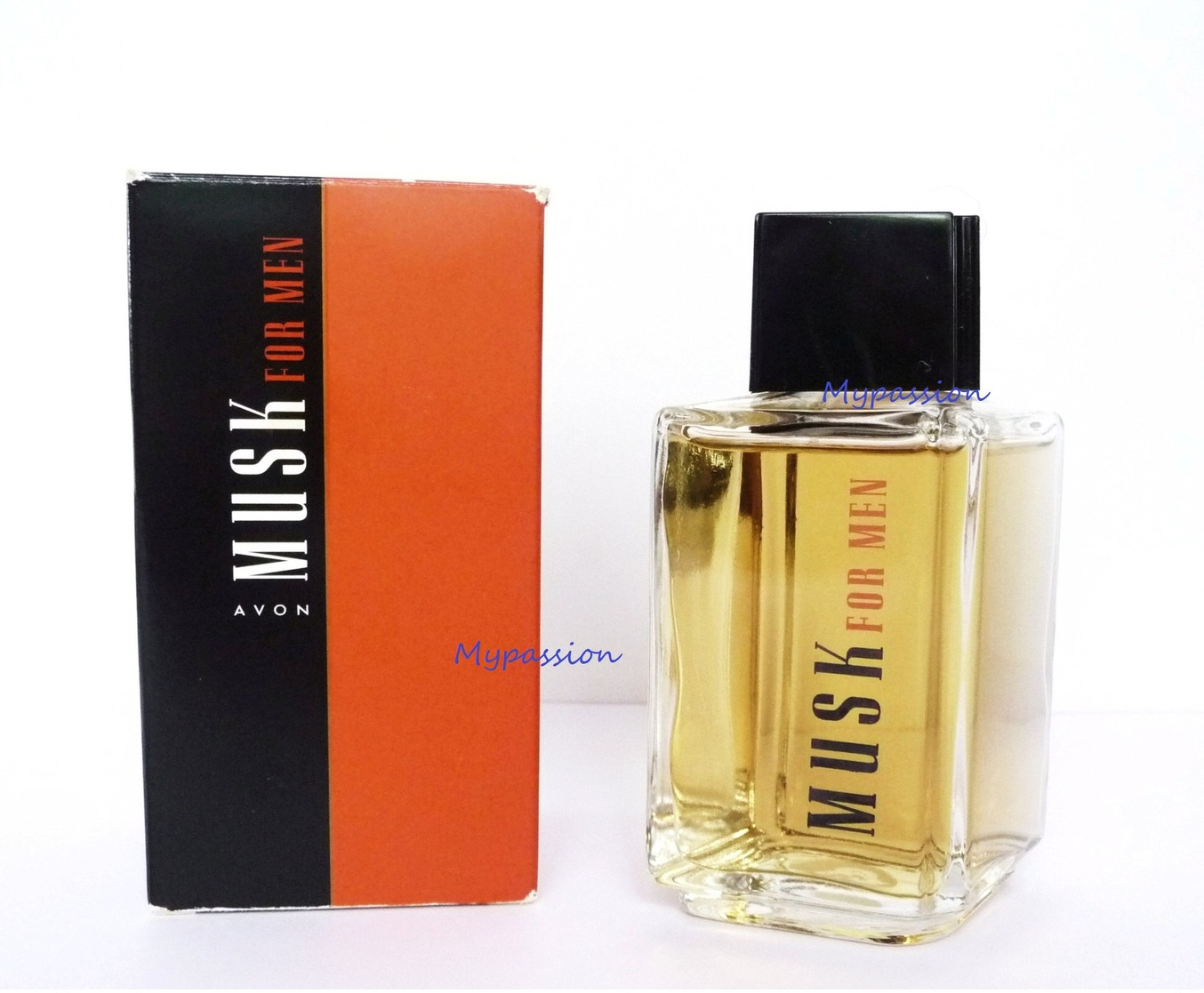 FLACON  AVON  MUSK FOR MEN  - VAPORISATEUR EAU DE TOILETTE - Homme