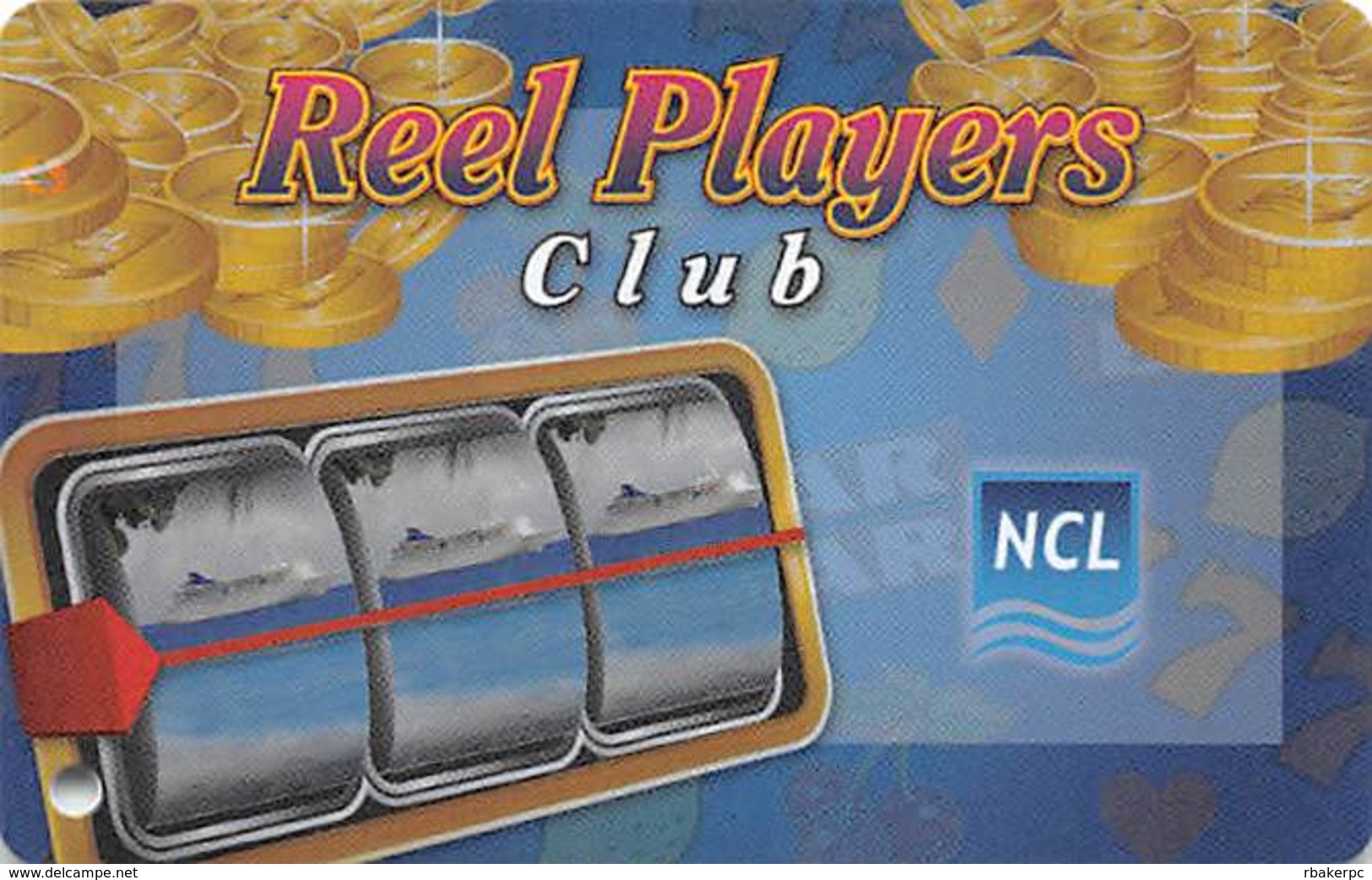 Norwegian Cruise Line - Reel Players Club Card - Casino Cards