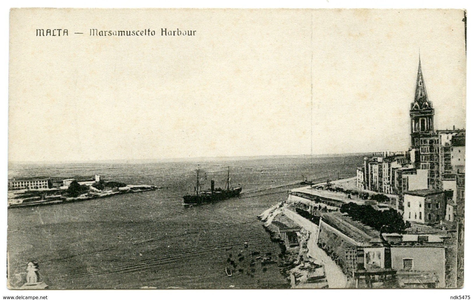 MALTA : MARSAMUSCETTO HARBOUR - Malta