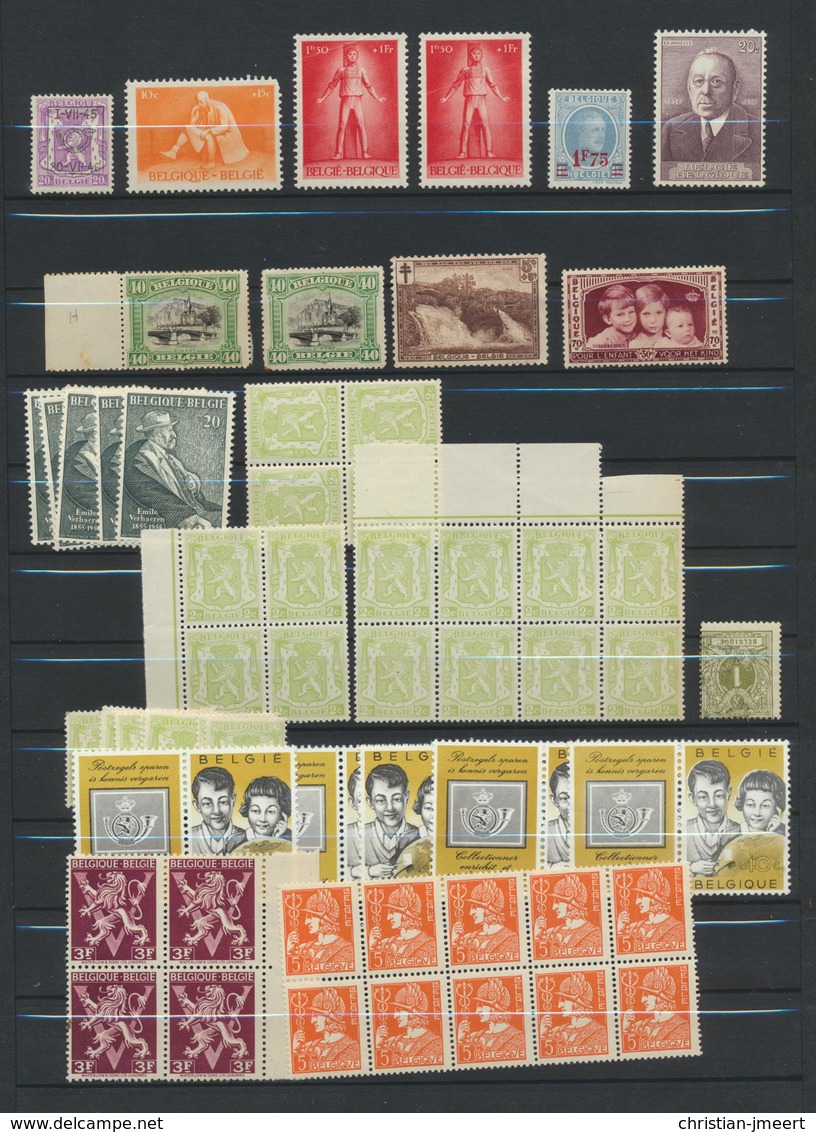 Belgique  Lot De Restants  MNH/MH - Collections