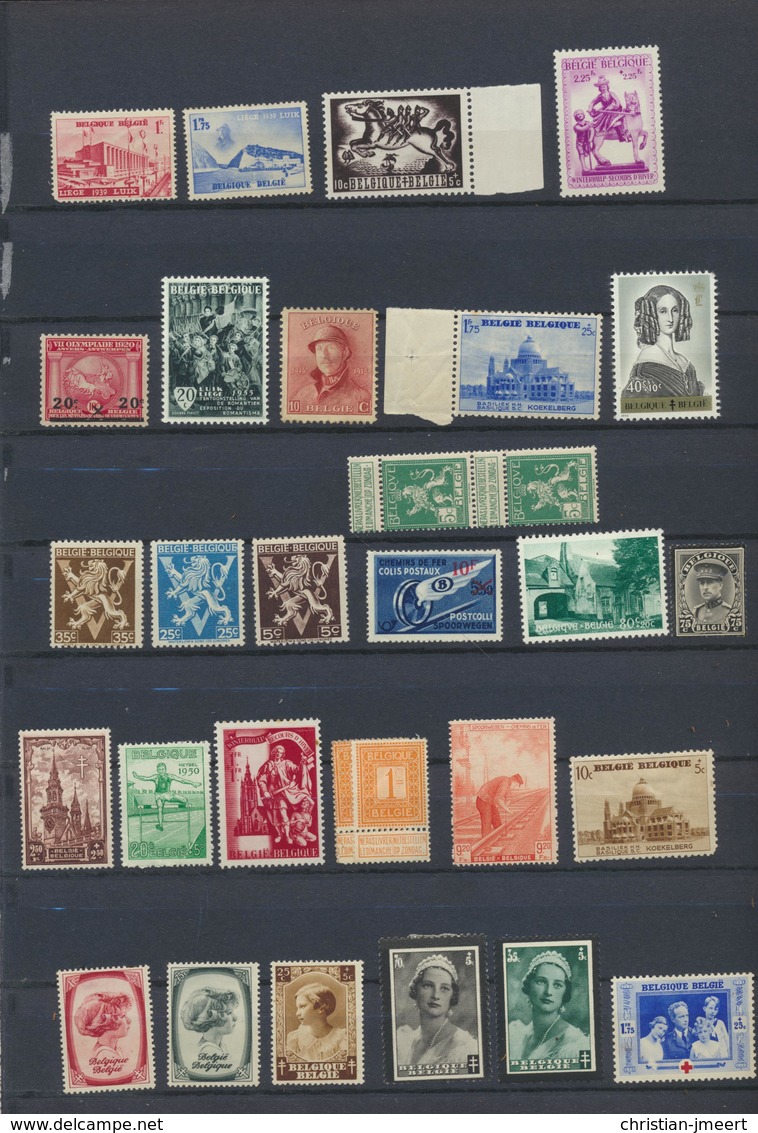 Belgique  Lot De Restants  MNH/MH - Collections