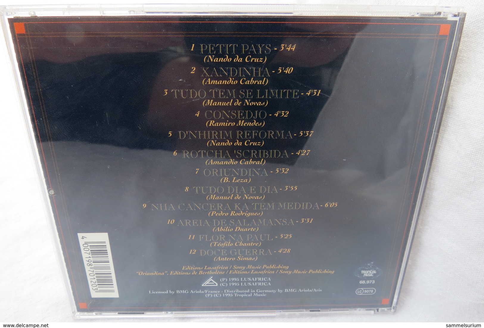 CD "Cesaria Evora" Cesaria - Disco, Pop