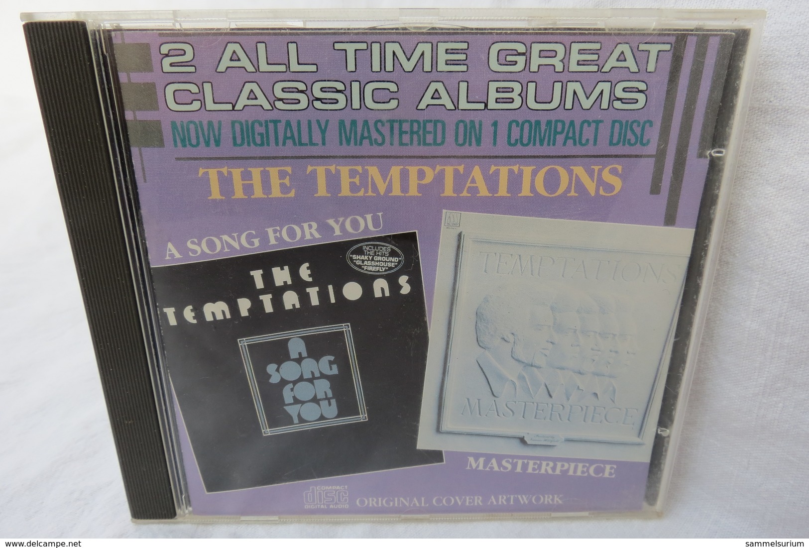CD "The Temptations" 2 All Time Great Classic Albums - Soul - R&B