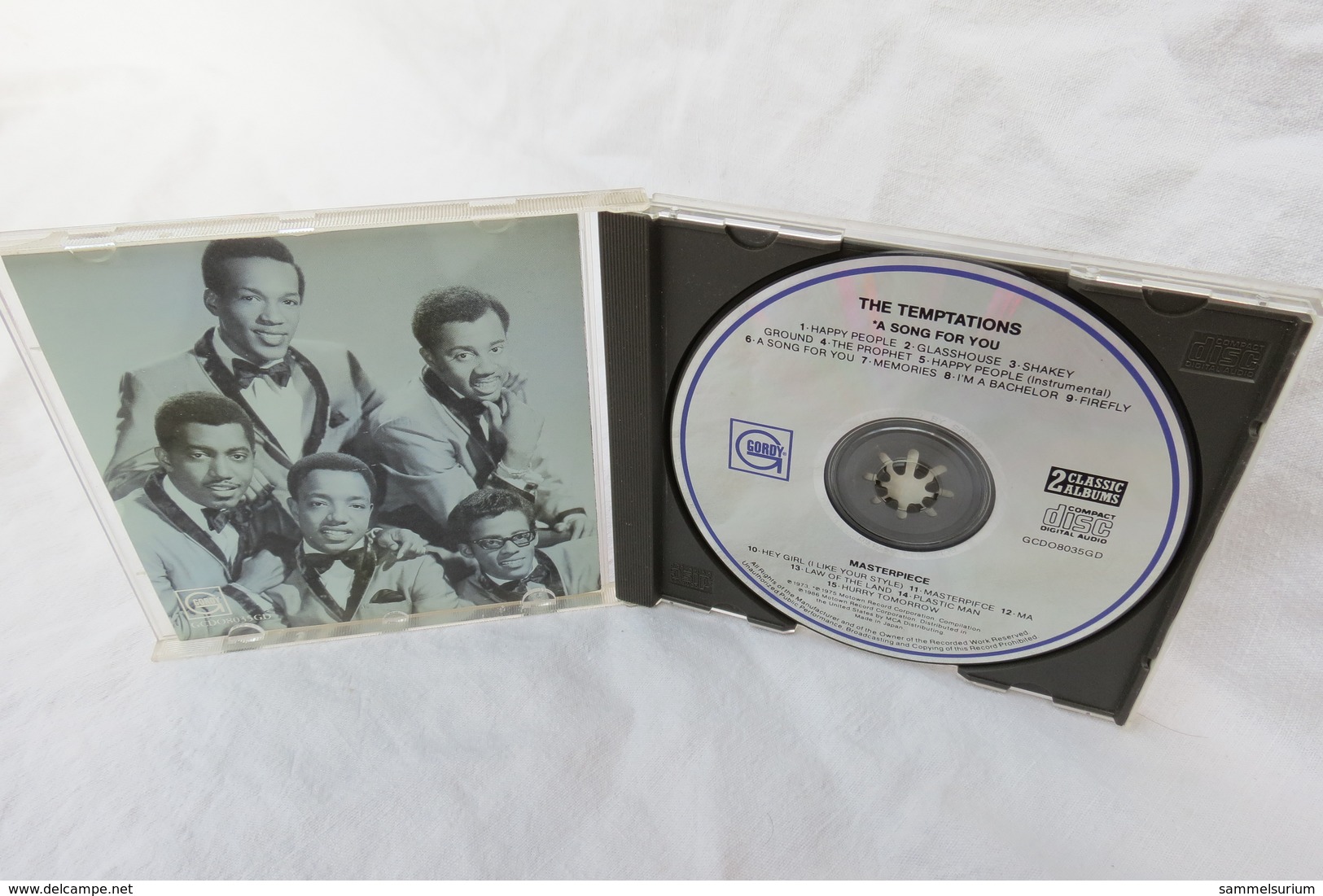 CD "The Temptations" 2 All Time Great Classic Albums - Soul - R&B