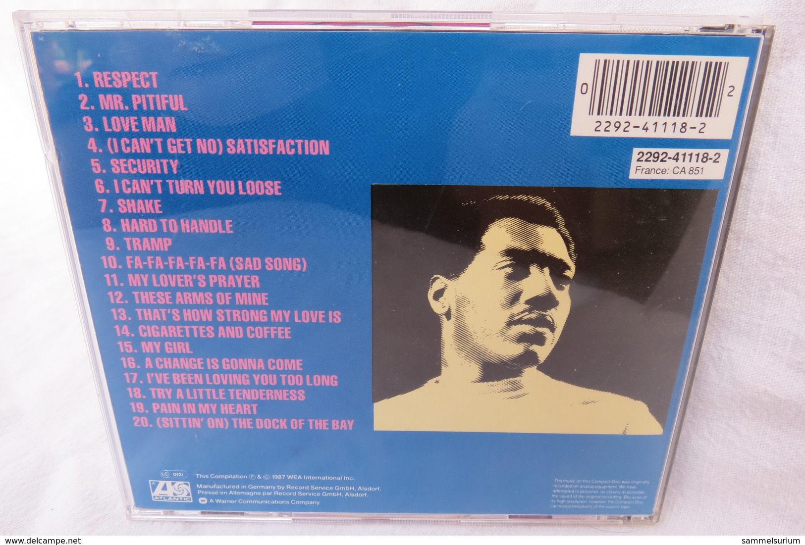 CD "Otis Redding" The Dock Of The Bay - Soul - R&B