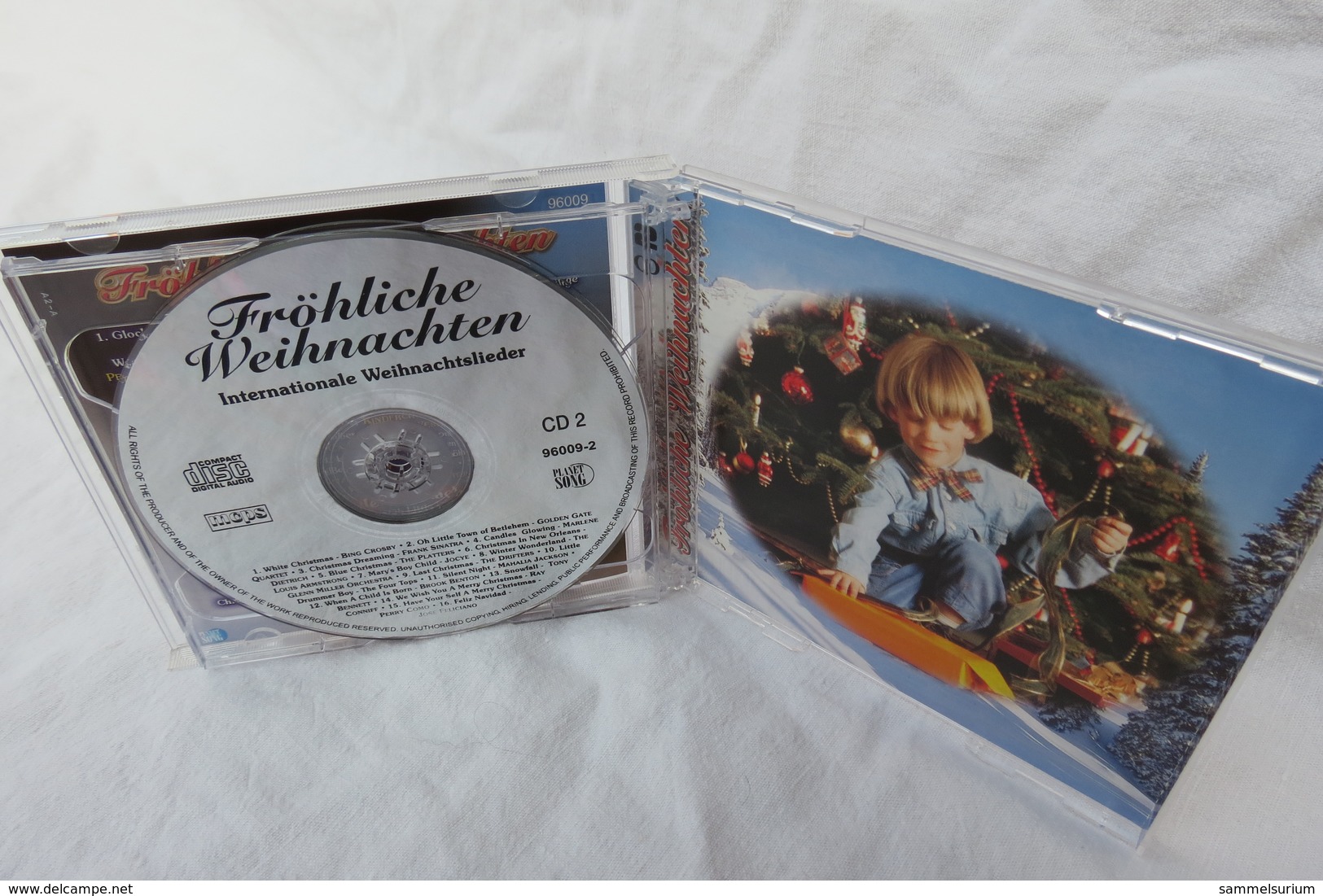 2 CDs "Fröhliche Weihnachten" Deutsche Und Internationale Weihnachtslieder - Canzoni Di Natale