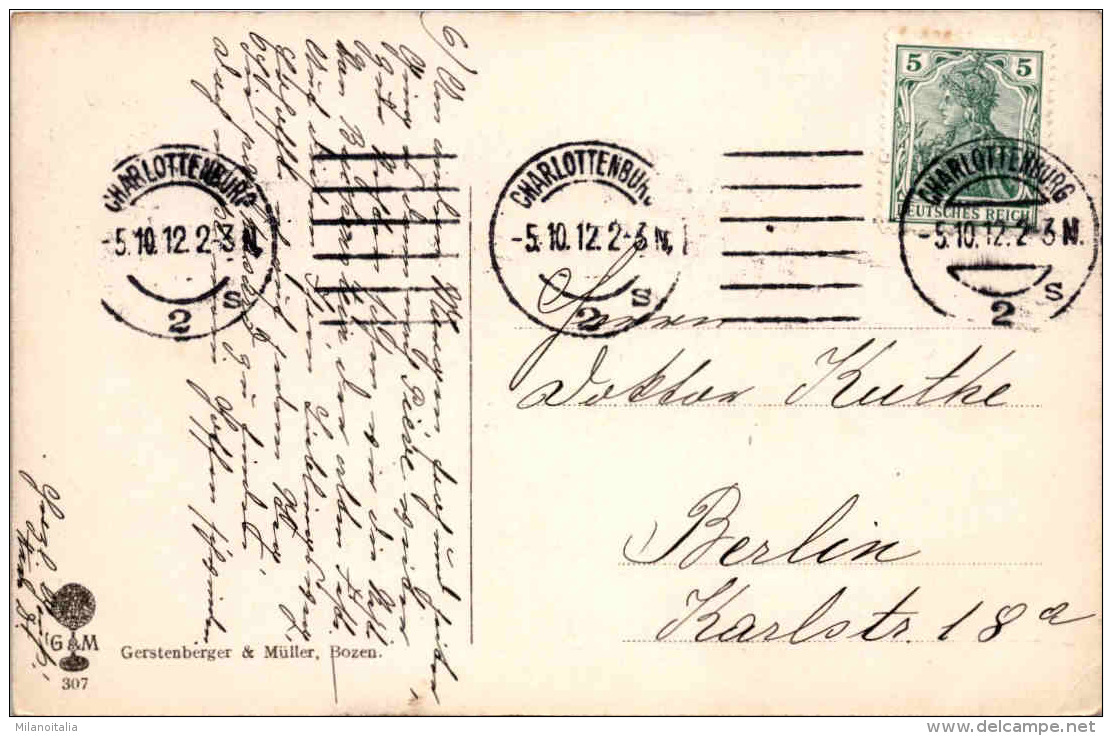 Dolomiten: Pieve Di Livinallongo (Buchenstein) (305) * 5. 10. 1912 - Altri & Non Classificati