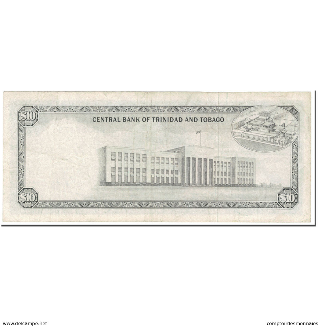 Billet, Trinidad And Tobago, 10 Dollars, 1964, Undated (1964), KM:28c, TTB - Trinité & Tobago