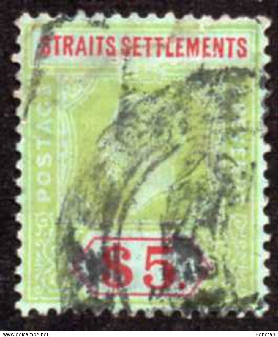 British Malacca Yv# 134 - Sc# 128 Used - Malacca