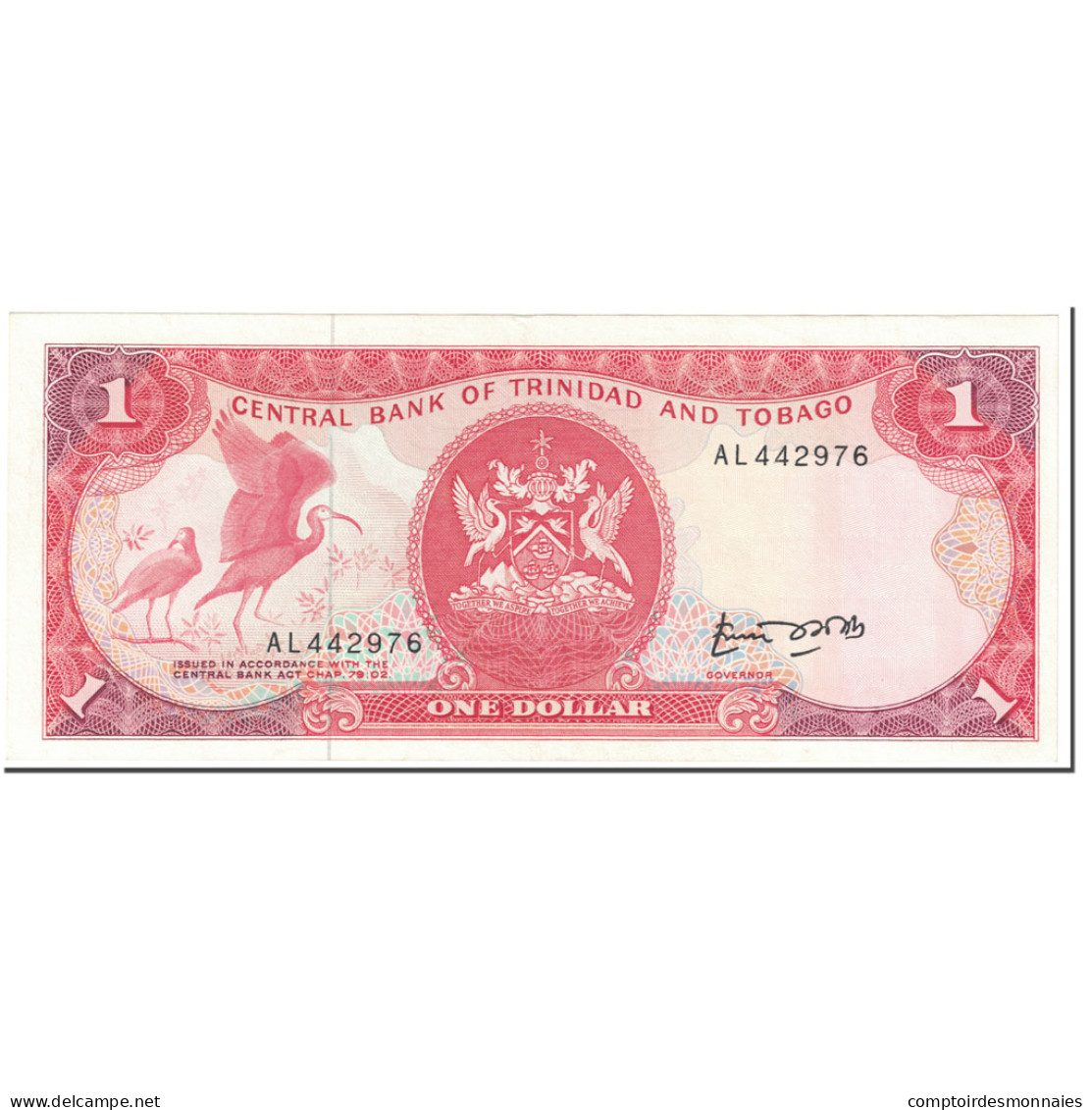 Billet, Trinidad And Tobago, 1 Dollar, 1985, Undated (1985), KM:36a, SPL - Trindad & Tobago