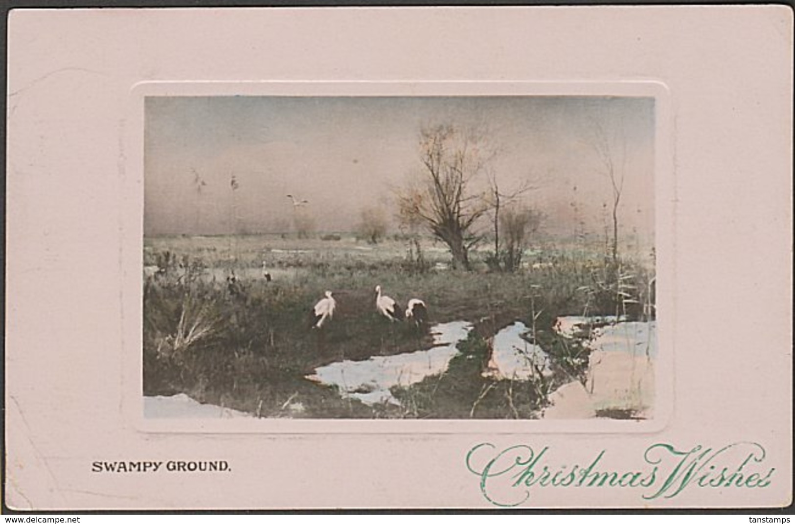 AUSTRALIA CHRISTMAS POSTCARD SINGLE 1d ROO FRANKING - Lettres & Documents