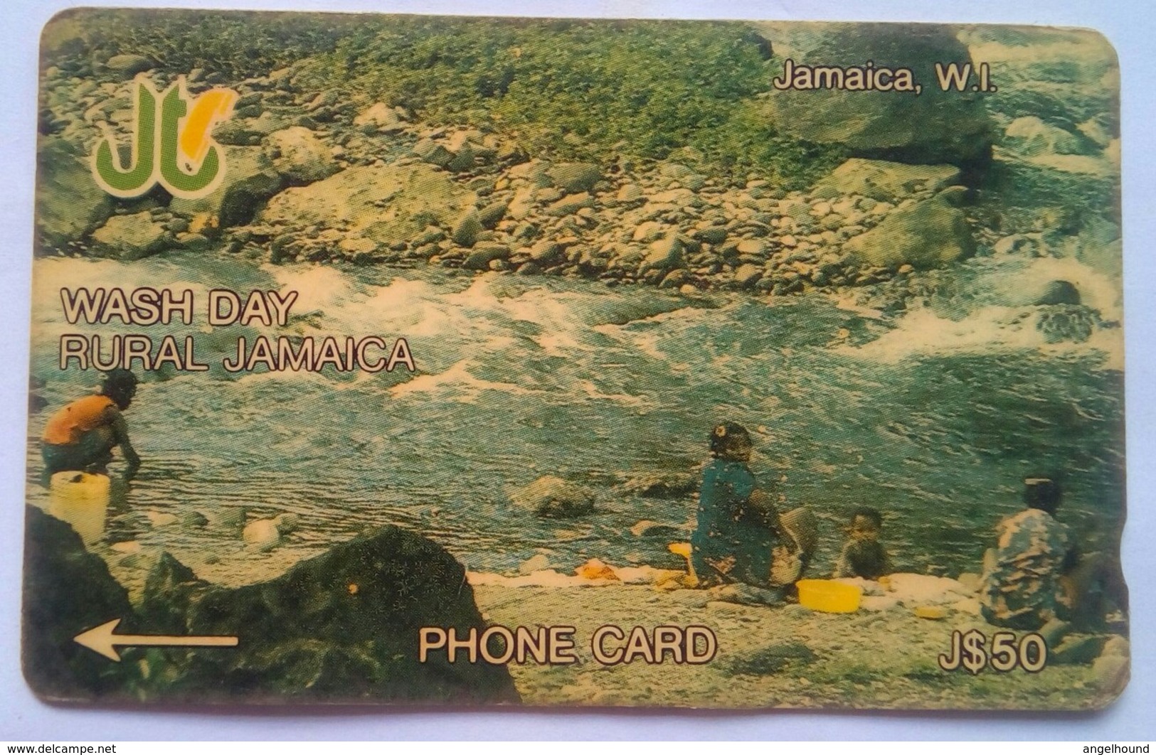 5JAMJ Wash Day Rural Jamaica J$50 - Jamaica