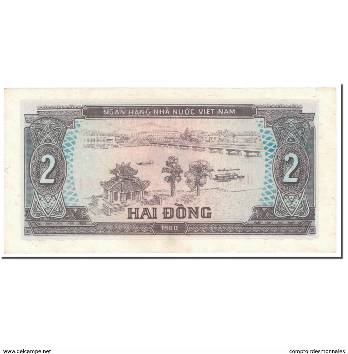 Billet, Viet Nam, 2 D<ox>ng, 1980-81, Undated (1980-1981), KM:85a, SPL - Vietnam