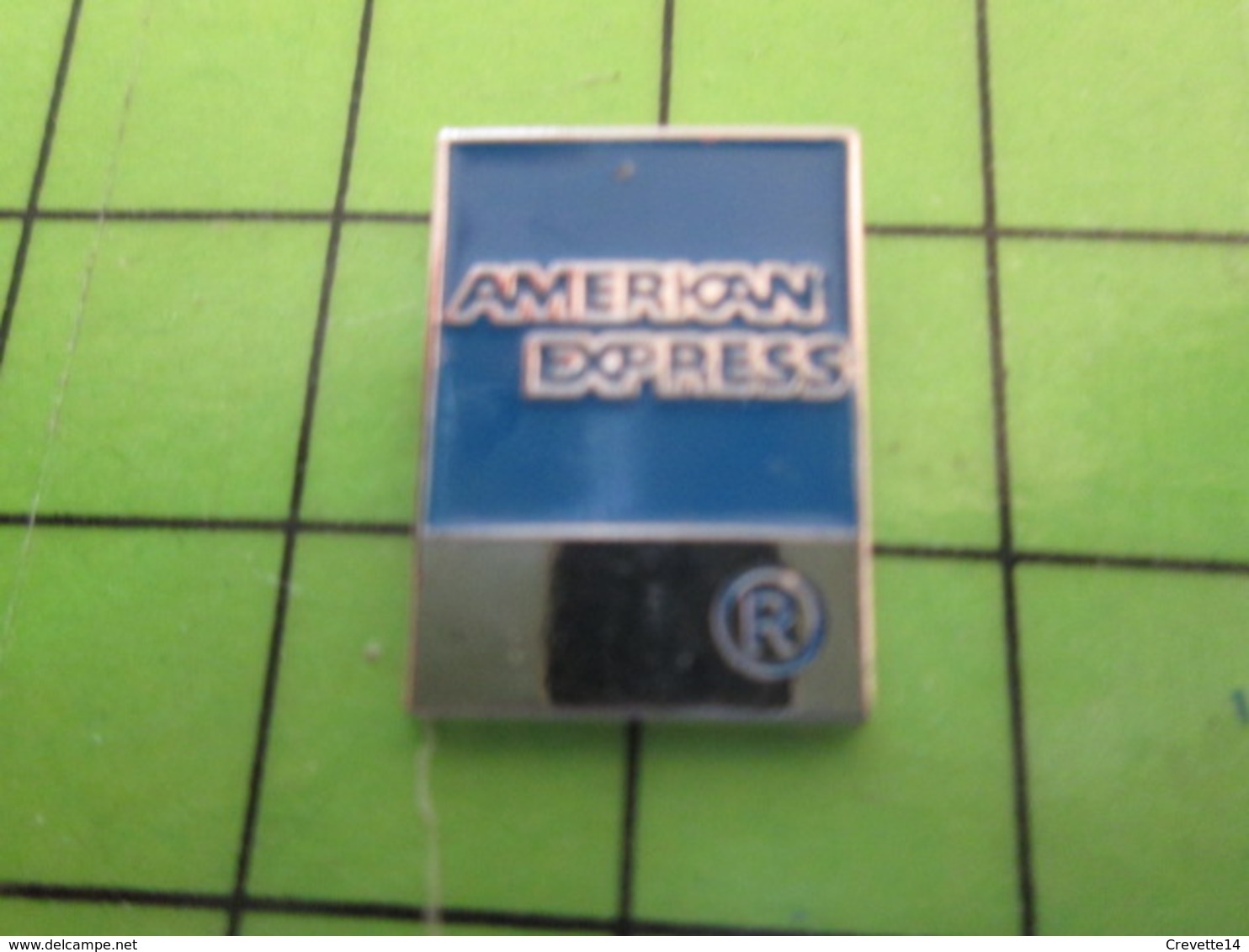 1018B Pin's Pins / Rare Et De Belle Qualité / THEME MARQUES : AMERICAN EXPRESS - Trademarks