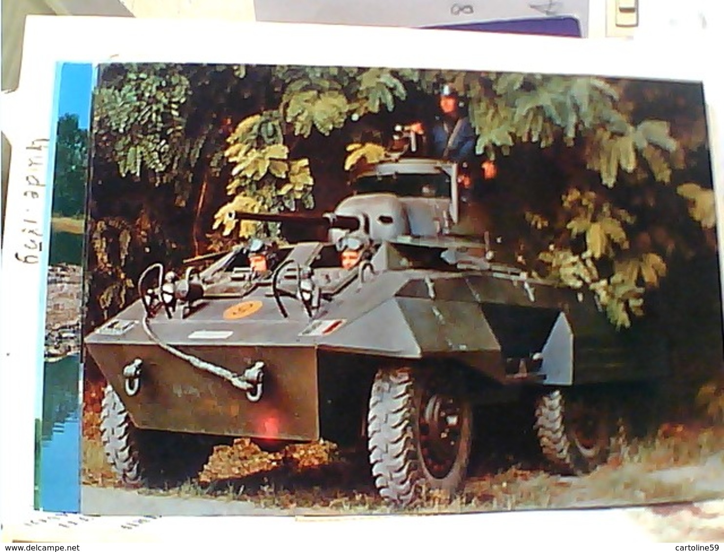 CARRO ARMATO TANKE CARROARMATO AUTOBLINDA LEGGERA M 8 GREJHOUND Q N1980  GV3638 - Materiale